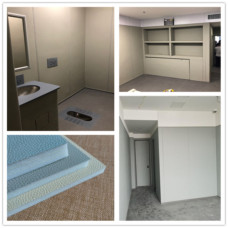 貴州人民醫(yī)院特殊留置病房防撞軟包案例圖集